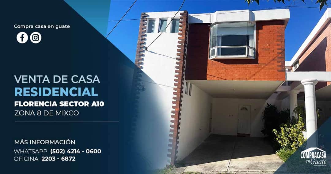 Casa en venta en Mixco