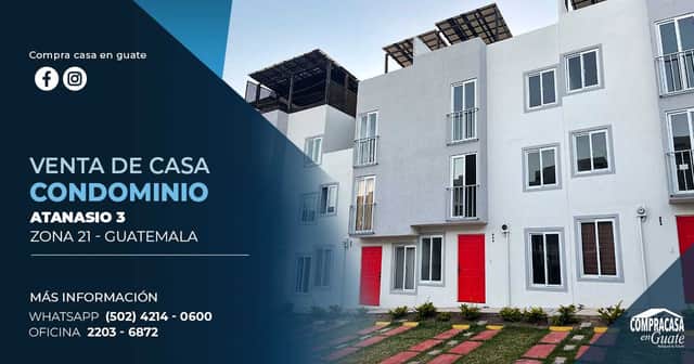 Casa en venta en Guatemala · 4 hab · 80 m²