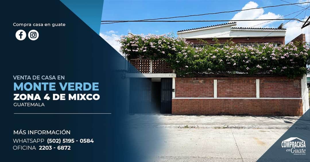 Casa en venta en Mixco