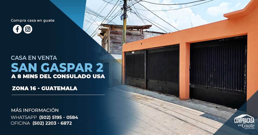 Casa en venta en Guatemala