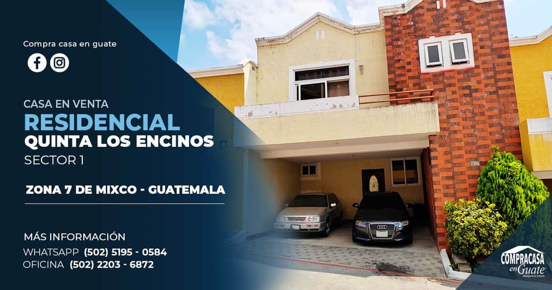 Casa en venta en Mixco