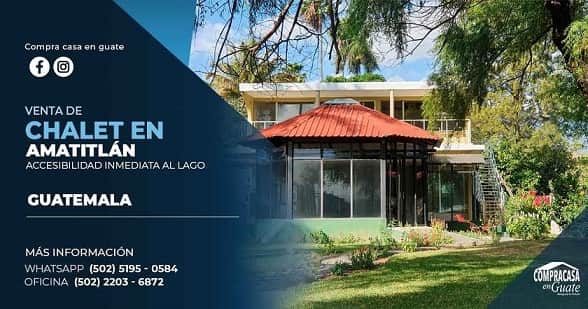 Casa en venta en Amatitlán, Guatemala · 7 hab