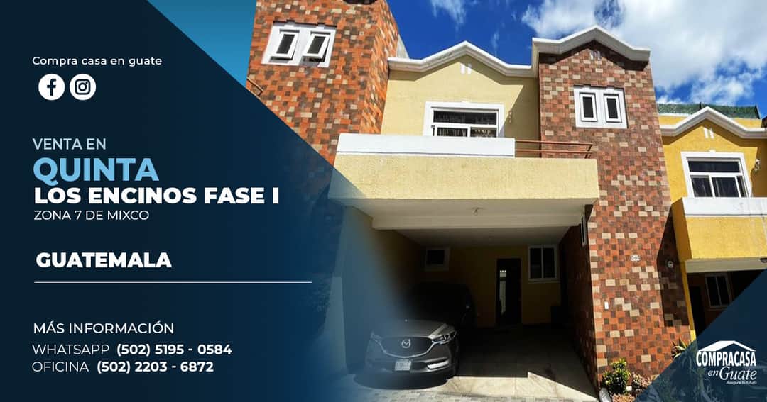 Casa en venta en Mixco