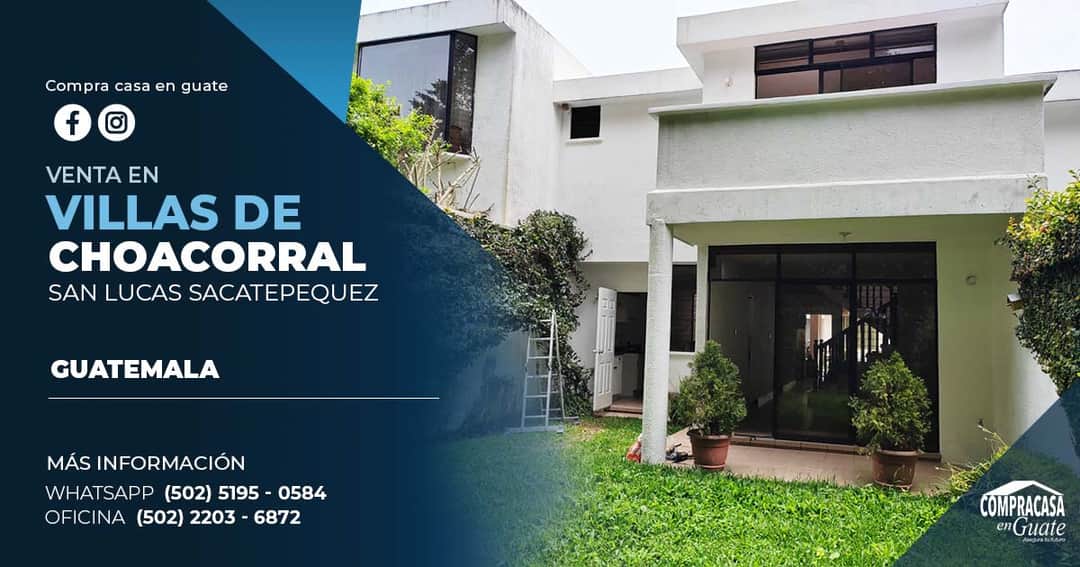 Casa en venta en San Lucas Sacatepequez