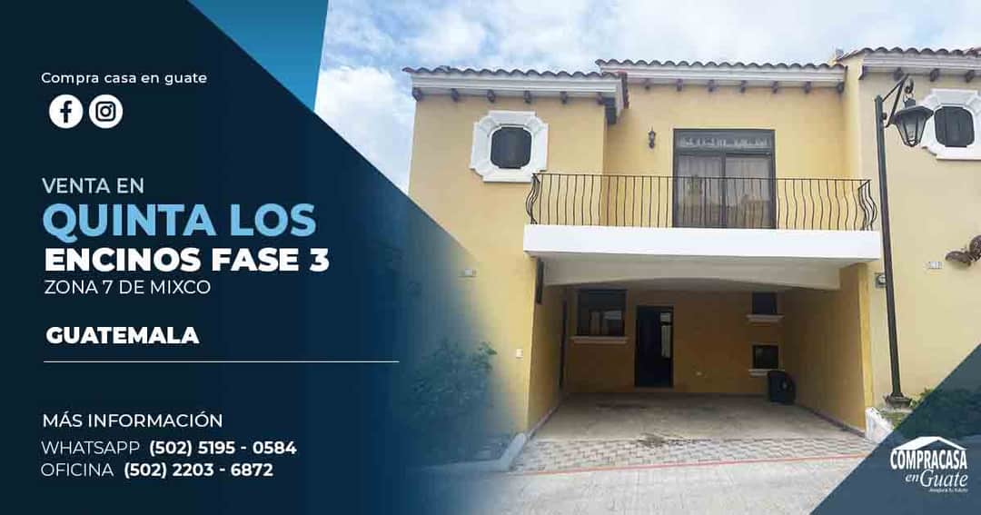 Casa en venta en Mixco