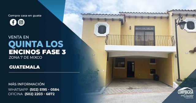 Casa en venta en Mixco, Guatemala · 3 hab