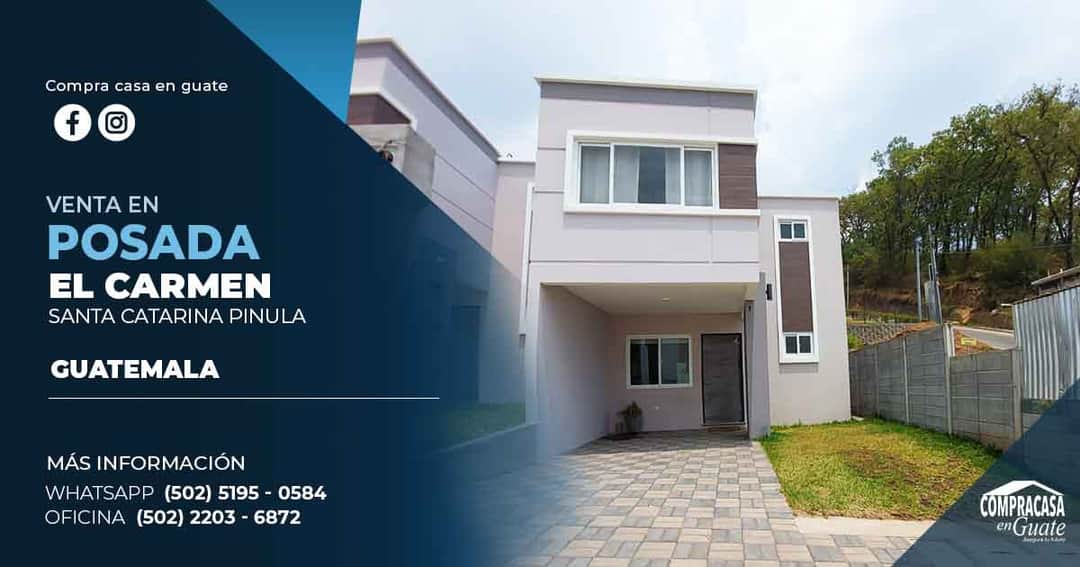 Casa en venta en Santa Catarina Pinula