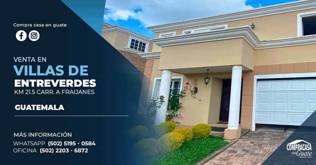 Casa en venta en Fraijanes, Guatemala · 5 hab · 497 m²
