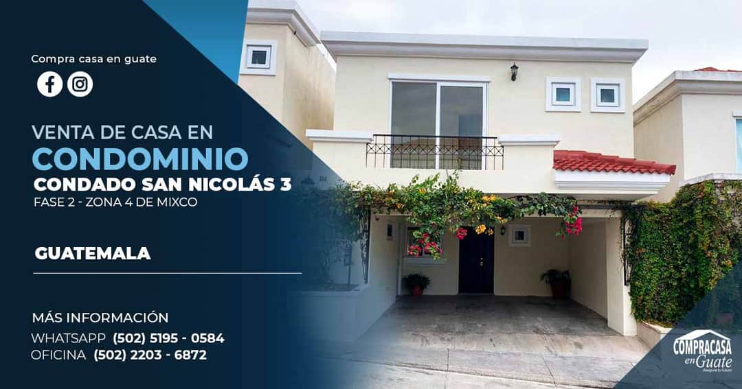 Casa en venta en Mixco