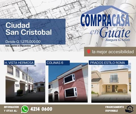 Casa en venta en Guatemala