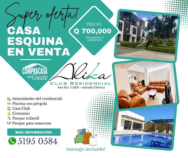 Casa en venta en Fraijanes