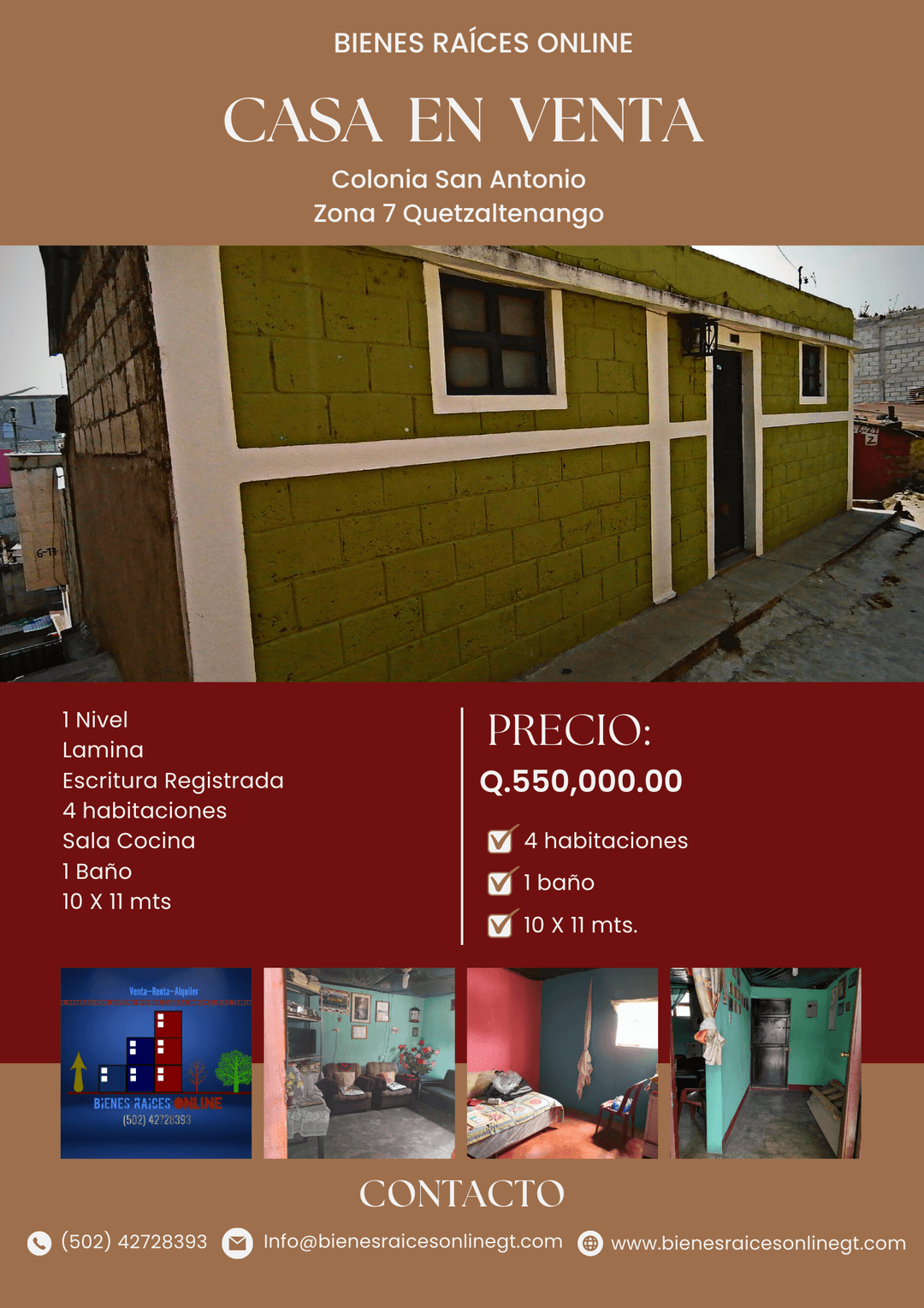 Casas en Venta en Quetzaltenango