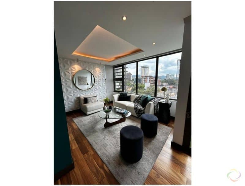 Apartamento semi amueblado en zona 15, VH1