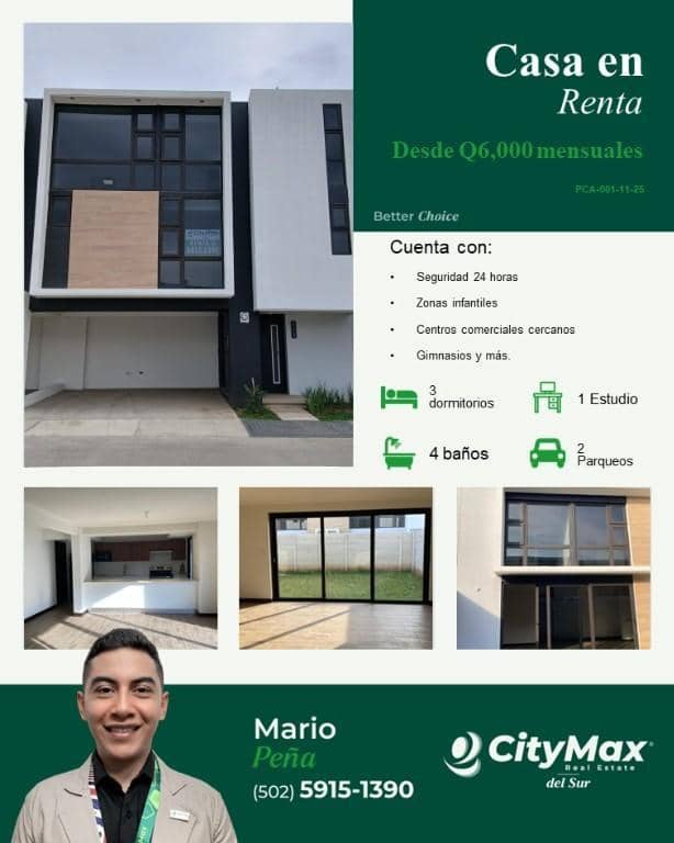 Casa en renta en Evero, Izaya, San Miguel Petapa