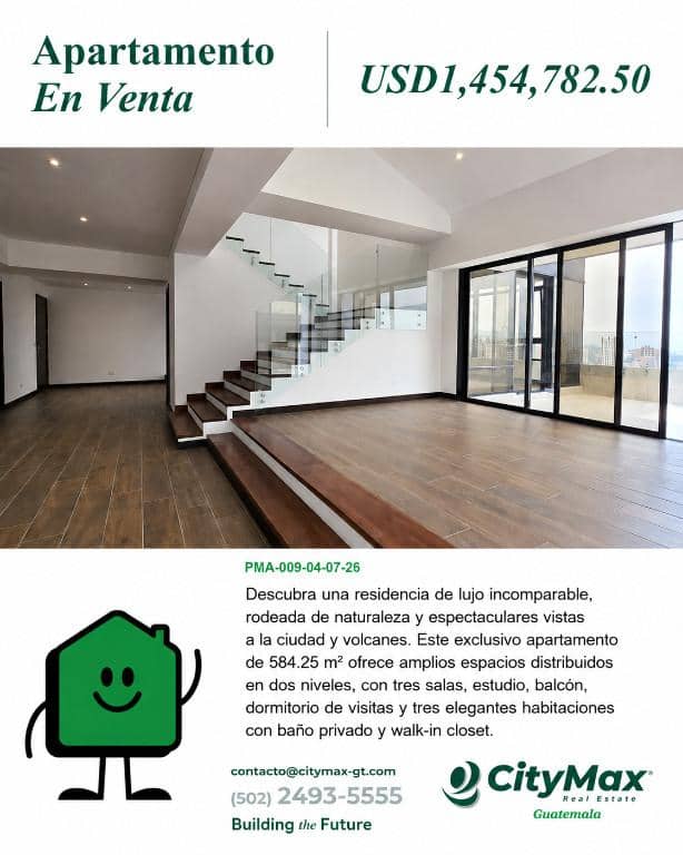 PentHouse en Venta en Oakland Zona 10 Guatemala, Ciudad de Guatemala