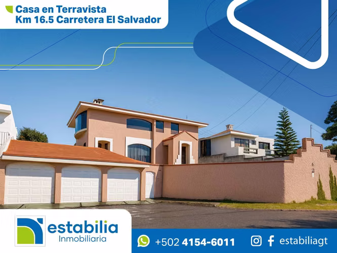 Casa en venta en km. 16.5 carretera a El Salvador