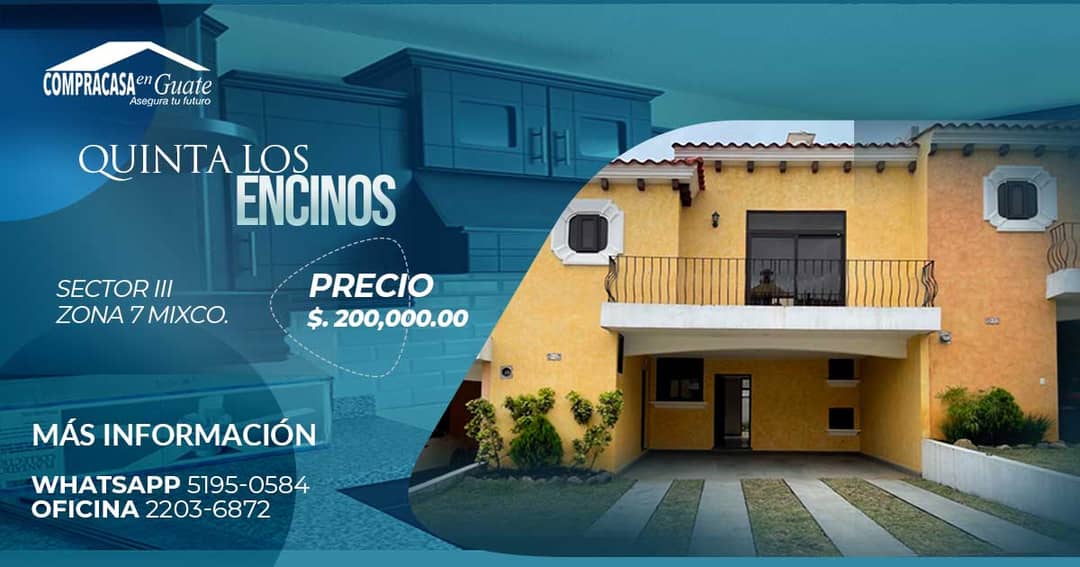 Casa en venta en Mixco