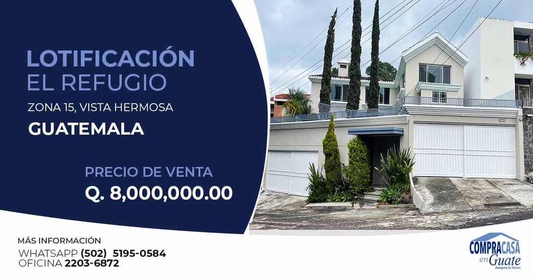 Casa en venta en Guatemala