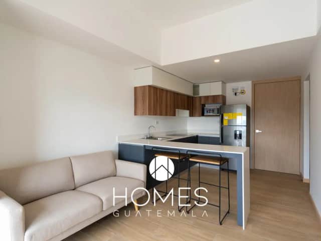 Apartamento en alquiler en Zona 10, Guatemala · 1 hab · 53 m²