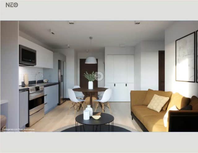Apartamento en venta en Zona 10, Guatemala · 1 hab · 56 m²