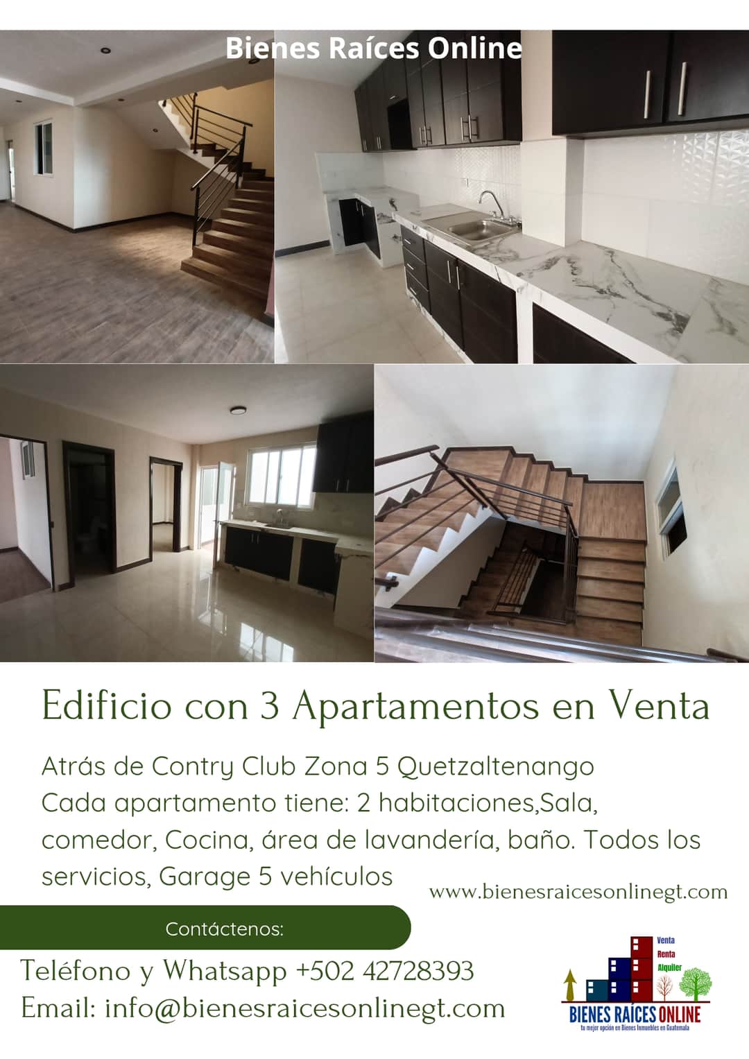 Edificio en Venta Apartamentos Zona 5 Quetzaltenango