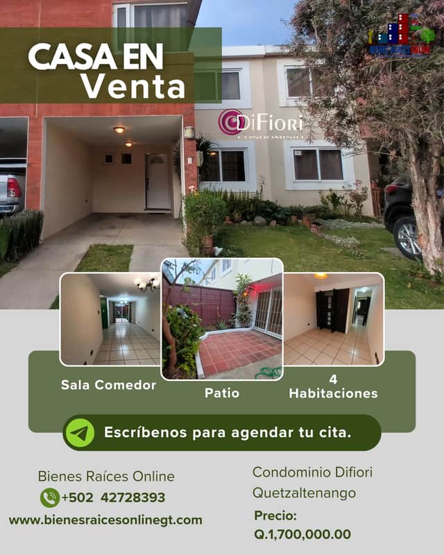 Casa en venta en Zona 8, Quetzaltenango · 4 hab