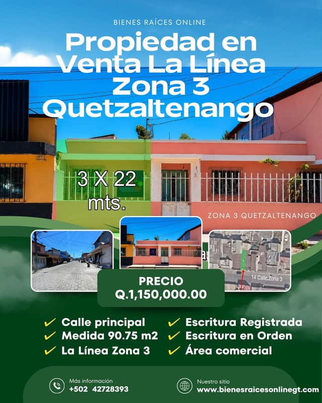 Casa en venta en Zona 3, Quetzaltenango