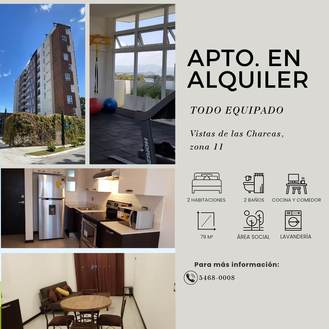 ¡Tu nuevo hogar te espera! Apartamento equipado céntrico listo para ti.