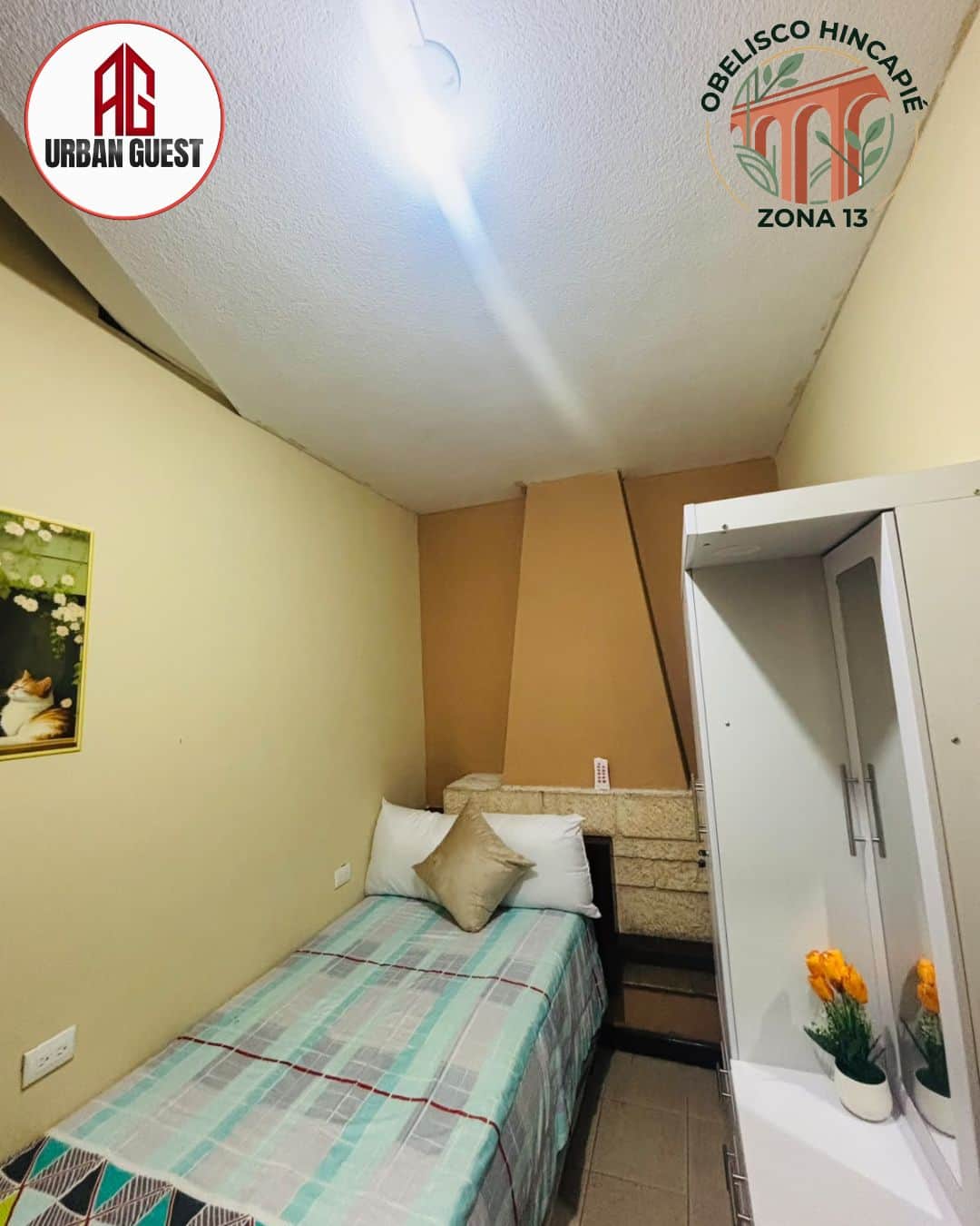 Alquiler de habitación zona 13