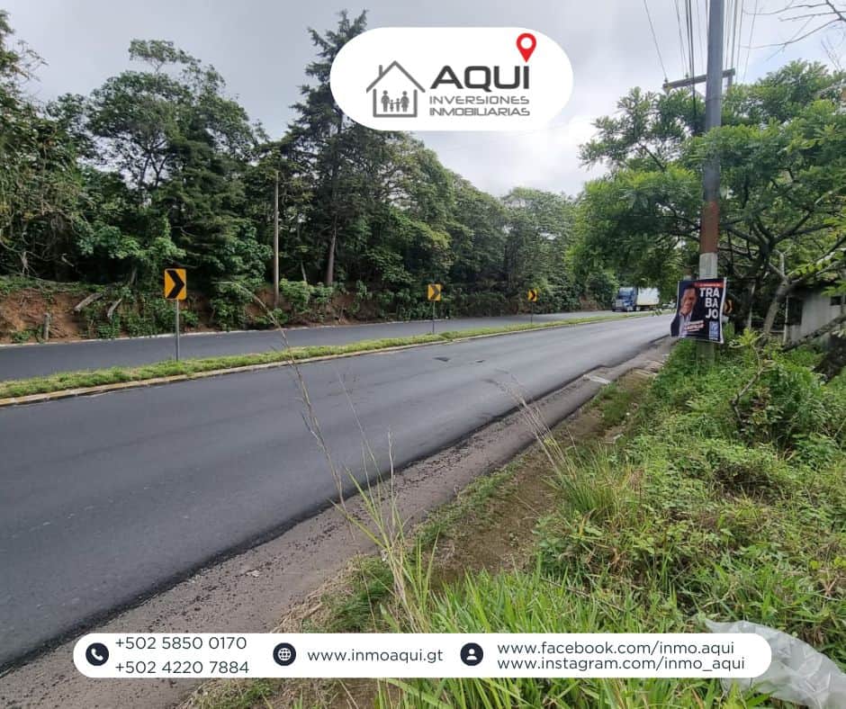 Terreno en Venta · Carretera a El Salvador (aprox. Km 30)