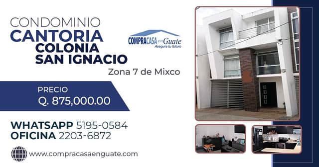 Casa en venta en Mixco, Guatemala · 3 hab · 170 m²
