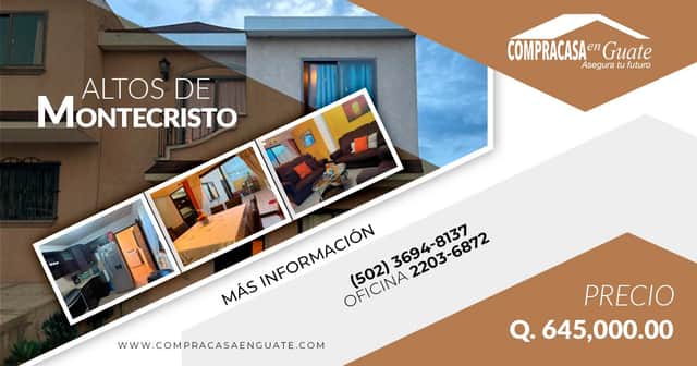 Casa en venta en San José Pinula, Guatemala · 3 hab