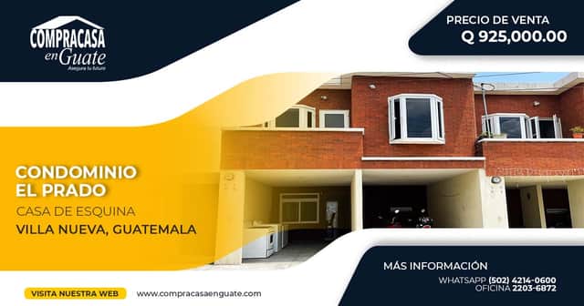 Casa en venta en Villa Nueva, Guatemala · 4 hab